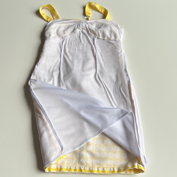 Strappy Bralette Detail Ruched dress by Liz Claiborne, adjustable straps - Picture 9 of 9